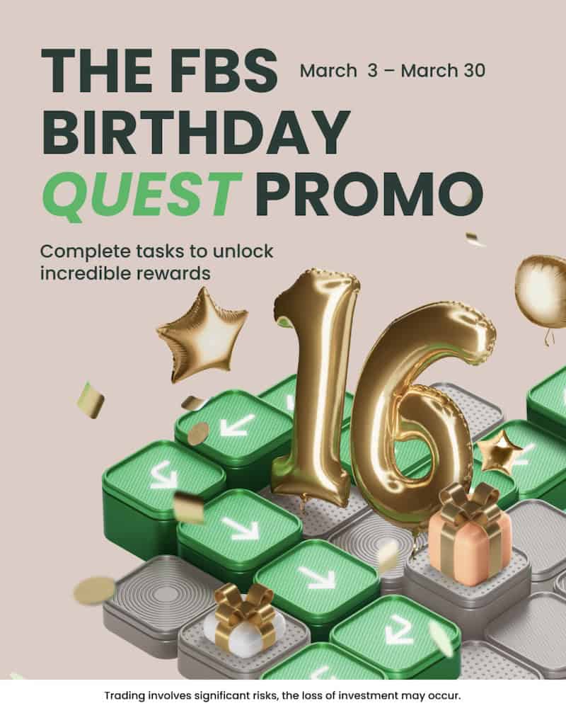 FBS Celebrates 16th Anniversary with Exclusive Rewards and Prizes